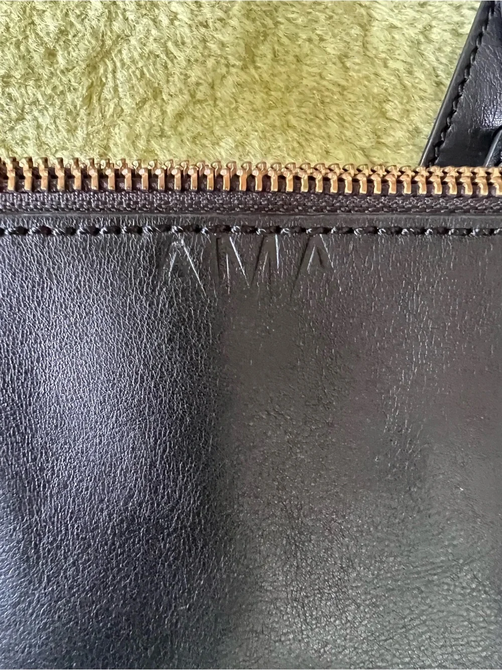 FOSSIL Women’s Black Genuine Leather Emma Laptop Satchel